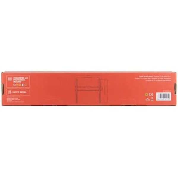 DCU Teknologic | Fast vägg TV-enhet | TV-stöd för skärmar | 32''-55'' VESA Max. 400x400mm | Max lastvikt 55 kg