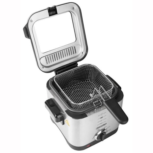 Friture - ADLER - MS 4910 - 1,5 L - 900 W - Sølv Sølv