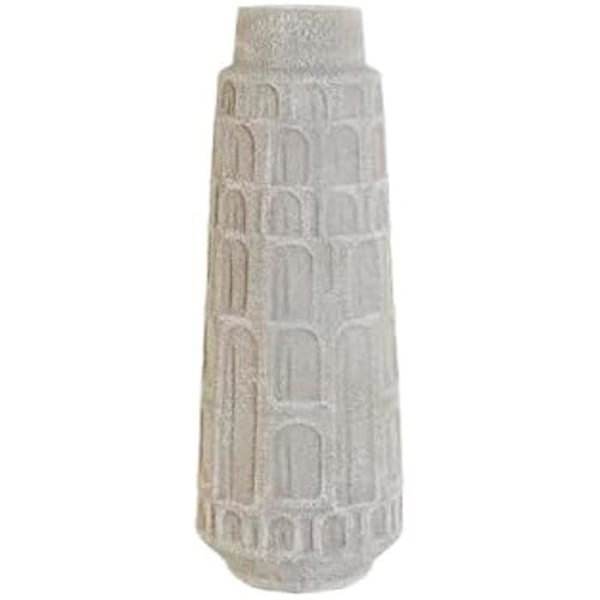 Vas - HOME ESPRIT - Flerfärgad - 15 x 15 x 41 cm - Harts - Modern Flerfärgad