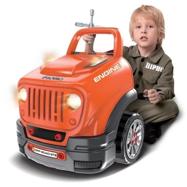 Mekanikerens værksted - Buddy Toys - BGP 5012 Orange