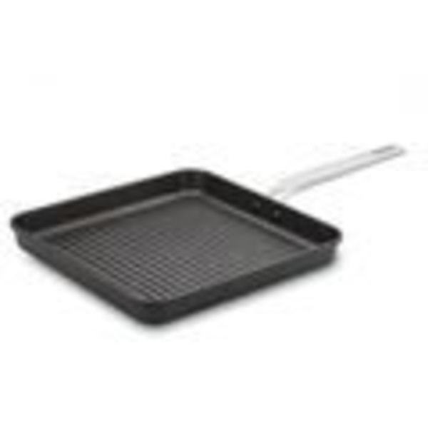 Firkantet 'aire' grill 28 cm - VALIRA - PFOA-fri støbt aluminium sort