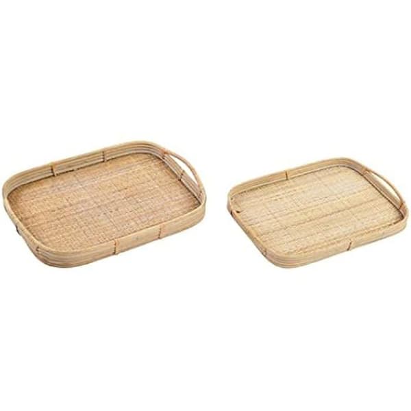 Set av Brickor - DKD HOME DECOR - Brun - Rottning - 56 x 39 x 24 cm - Rektangulär brun
