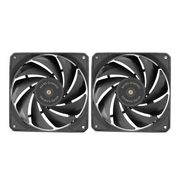Ventilatorer - Mars Gaming - MF-NCLX2 - 120mm - Ultra-Støjsvag - PWM