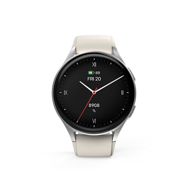 Intelligent klocka "8900", GPS, AMOLED 1,32", telefonfunktion, Alexa, rd, argt