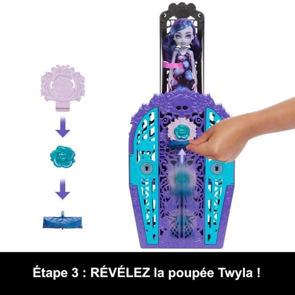 MONSTER HIGH Kasse Monstrøse Hemmeligheder Havegåder Twyla - Monster High - HYT74 Flerfärgad