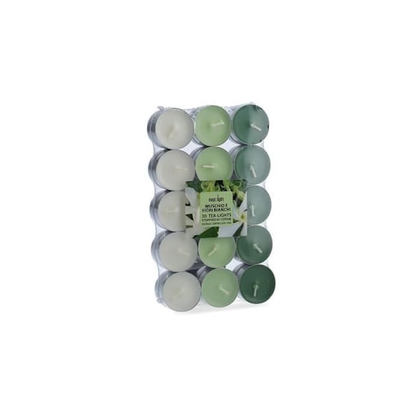 GENERISK - Doftljus Musk-Vita Blommor 30 Uni. Magic Light