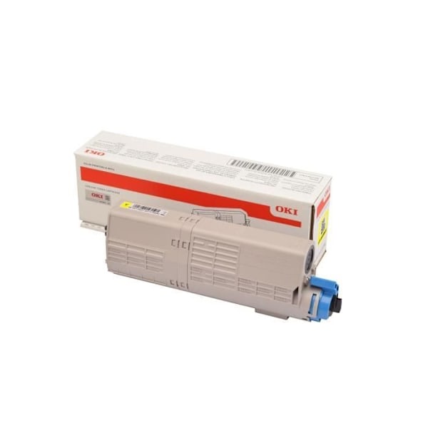 OKI 46490605 tonerkassett kompatibel C532/MC573 Gul
