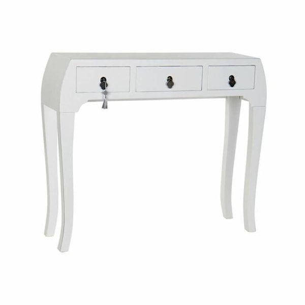 Konsol - Vit - Gran - MDF trä - 96 x 26 x 80 cm