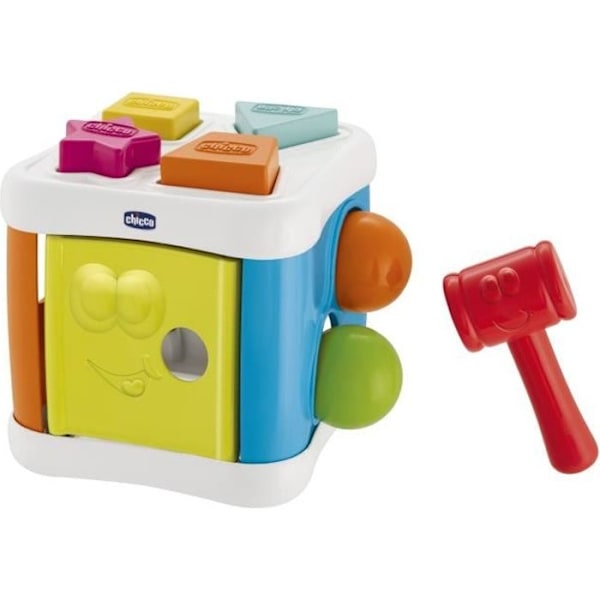 Chicco Smart2Play 2 in 1 Shape Cube Flerfärgad