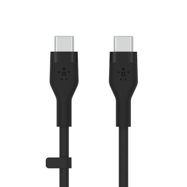 USB-C til USB-C silikone kabel Belkin - sort - 3 m