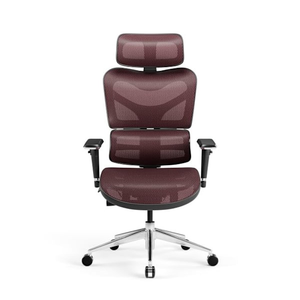 Ergonomisk stol Diablo V-Commander: Svart-Bordeaux