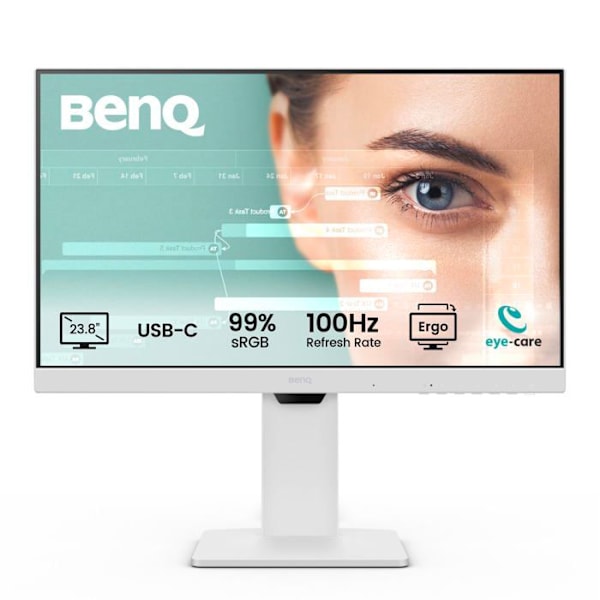 BENQ Skærm 24' Hjemmekontor GW2