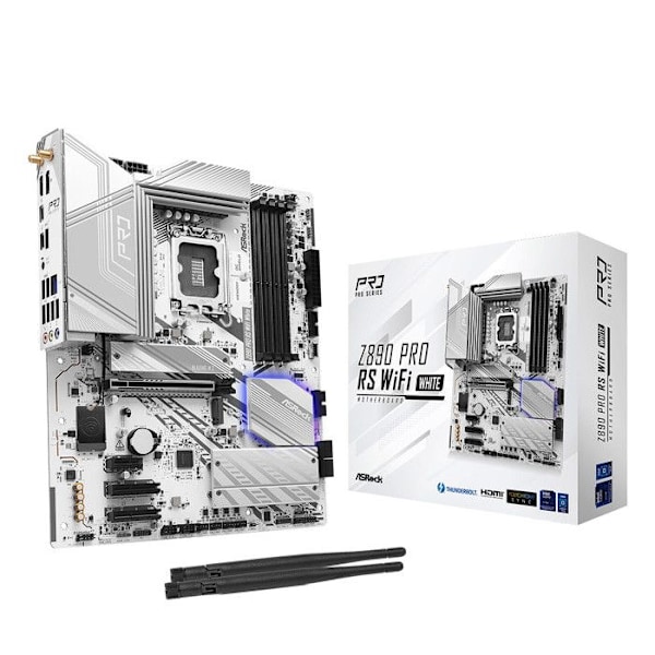 ASROCK Z890 Pro RS WiFi Valkoinen