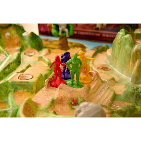 SPIN MASTER SPIL JUMANJI Øen af Fare (3D-spilbræt) Flerfärgad