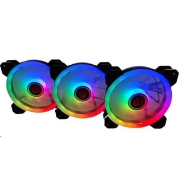 Tuulettimen sarja - Talius - Iris Spectrum ARGB - 120 mm - 36 CFM - 25 dB musta