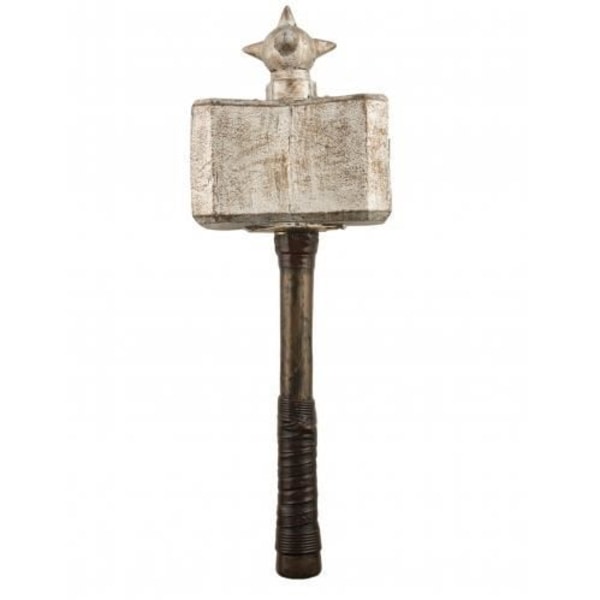 Krigerhammer - GENERISK - Udklædningstilbehør - Plast og metal - 57 cm