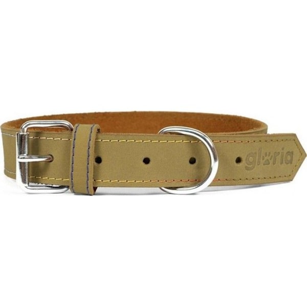 Halskæde - GLORIA - Nubuck - Grøn - Justerbar - D-ring Grön