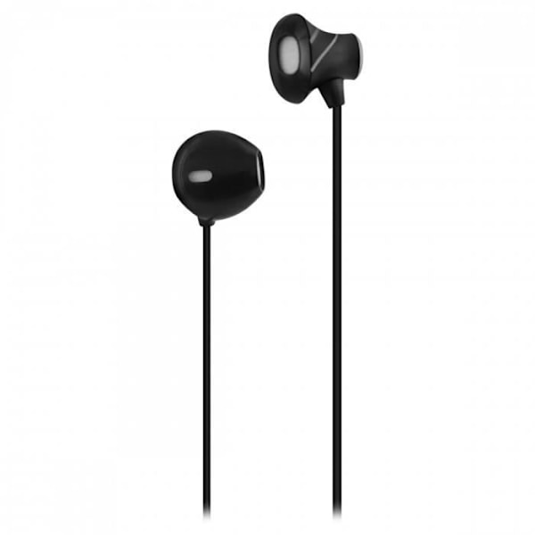 Semi-in-ear headphones - TNB - CURV - Lightning - Black - Comfortable and stylish svart