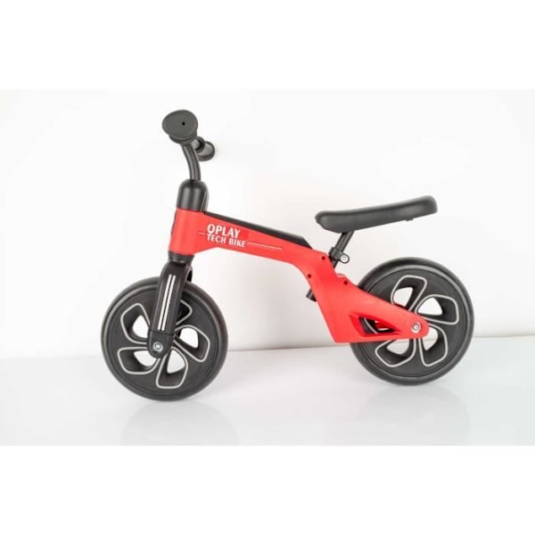 QPLAY - Röd tech balanscykel Röd