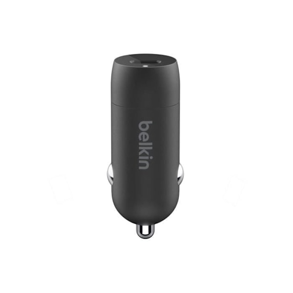 Bilstrømadapter - Belkin - Belkin BOOST CHARGE - 30 Watt - 3 A - Fa Svart