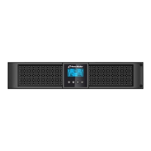 Ulkojärjestelmä POWERWALKER VI 1000RT LCD - 1000 VA - 900 W - LCD-näyttö - ylikuormitussuojus musta