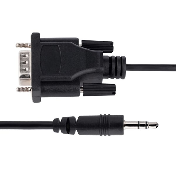DB9-sarjakaapeli - STARTECH.COM - 1 m - Uros - 3,5 mm - RS-232 - Laadukas vedeneristys