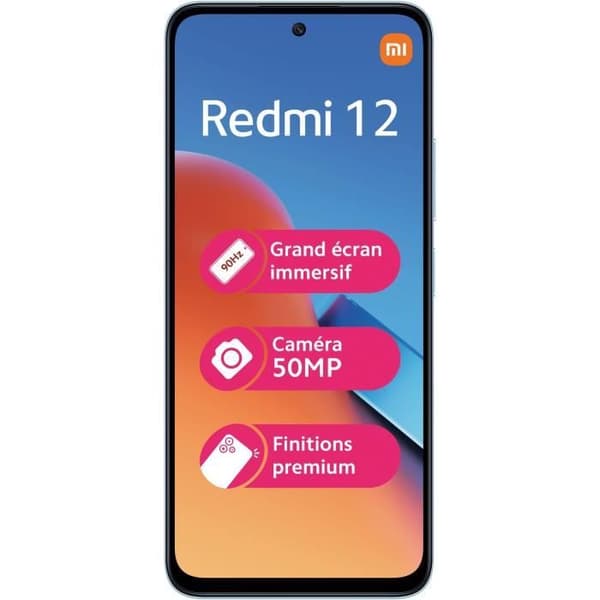 XIAOMI - REDMI 12 4 - 128GB - BLÅ Blå