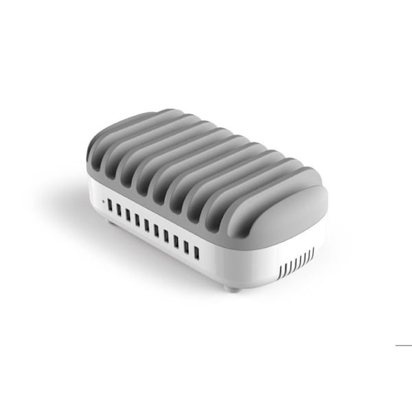 Autonome - Compulocks - 10PUSBDKS-UK - Grå og Hvid - Kontakt - 2,4 A