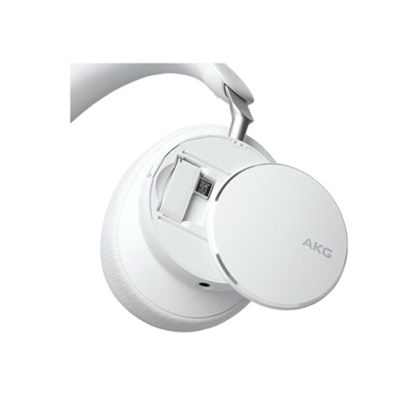 Över-ear hörlurar - AKG - N9 Hybrid - Hi-Res ljud - Adaptiv brusreducering - 100 timmars batteritid Vit