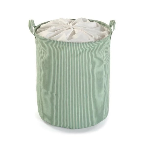 grøn vasketøjskurv polyester bomuldsnylon (38 x 48 x 38 cm)