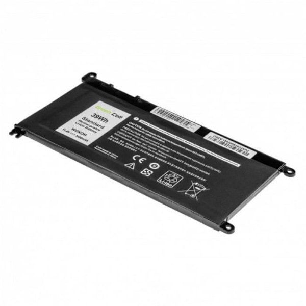 Bærbar computerbatteri WDX0R 11,4 V 3400 mAh - GREENCELL - Dell - Lithium Ion