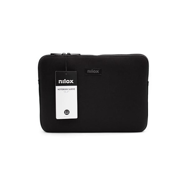 Laptopetui - Nilox - NXF1301 - Neopren - 13,3 tommer - Universel Svart