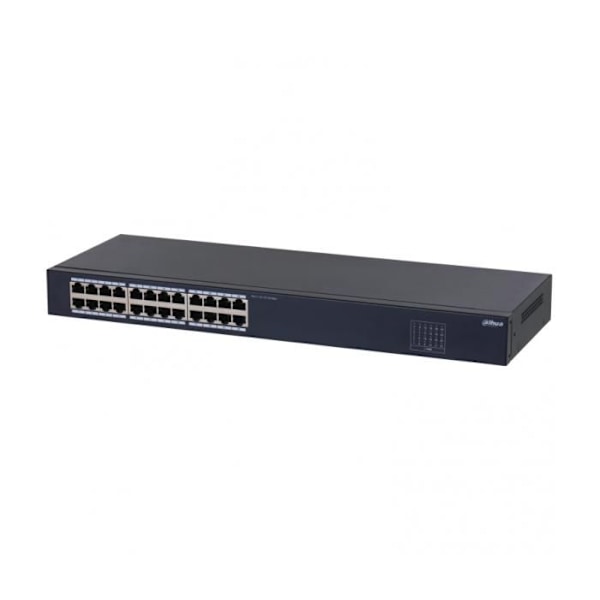 SWITCH IT DAHUA DH-SF1024 ETHERNET-SWITCH NON-GERERAD 24 PORTAR Svart