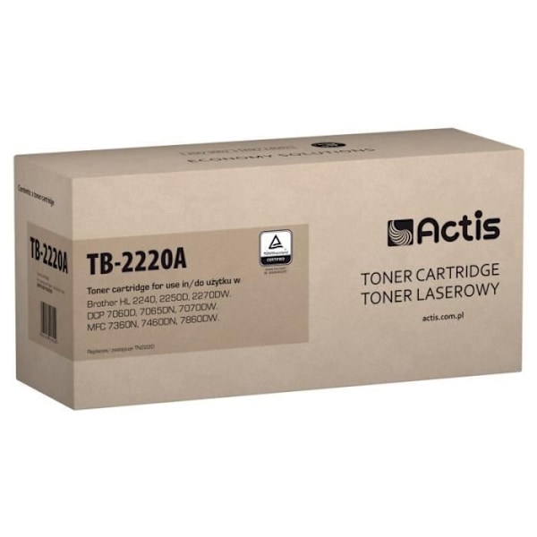 Actis TB-2220A Kompatibel Tonerpatron Sort 1 stk.