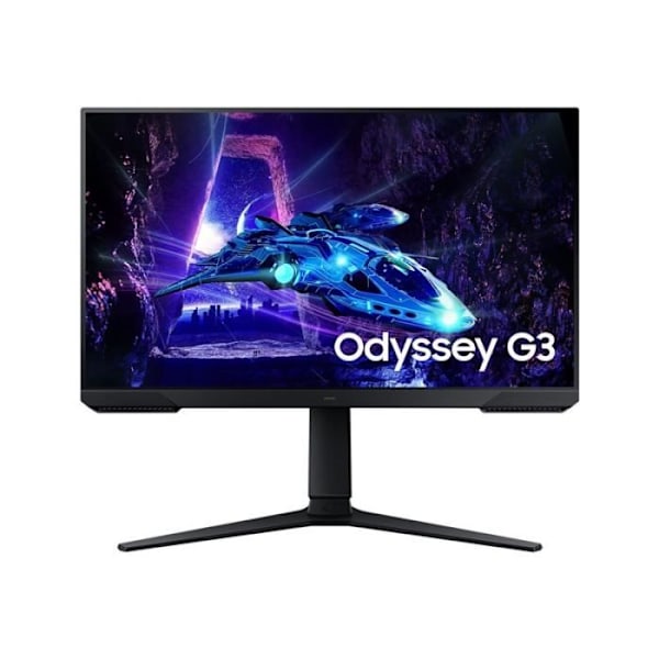 - Samsung - Samsung Odyssey G3 S24DG302EU - G30D Serien - LED-skærm - spil - 24" - 1920 x 1080 Full HD (1080p) 180 Hz - VA - 250