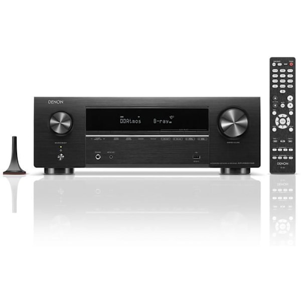 Kotiteatterivahvistin - Denon - AVR-X1800H DAB - 8K - Dolby Atmos - Integroitu HEOS
