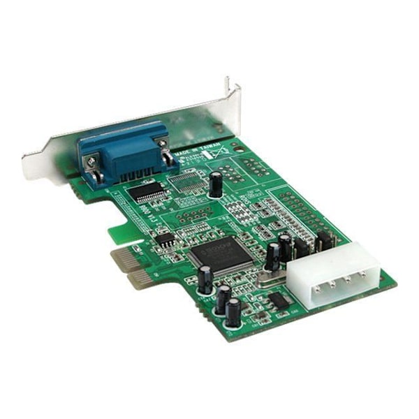 Matalaprofiilinen PCI Express -kortti 1 RS232-sarjaportilla - STARTECH - UART 16550 - PCIe