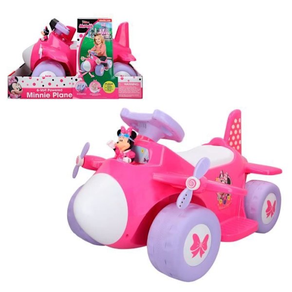 Akku 6V Minnie Disney -lentokoneeseen