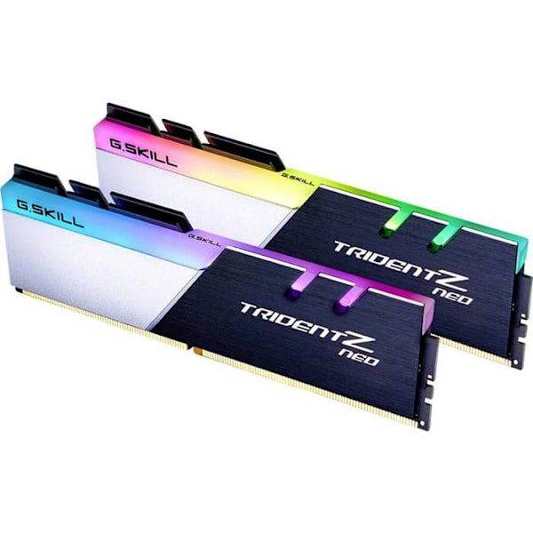 G.SKILL Trident Z Neo - 32 GB - DDR4 3600 Mhz - Aluminium køler - Dynamiske RGB LED'er