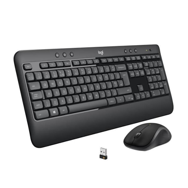 Langattoman näppäimistön ja hiiren yhdistelmä - Logitech - MK540 - AZERTY