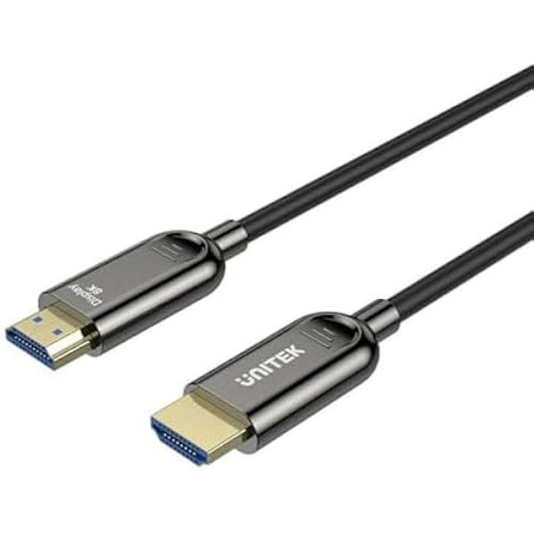 Unitek Optinen Kaapeli HDMI 2.1 AOC C11085GY01-15M Grå