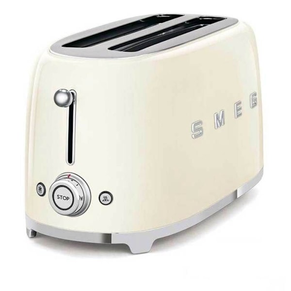 SMEG Toaster 4 skiver årgang '50 rød