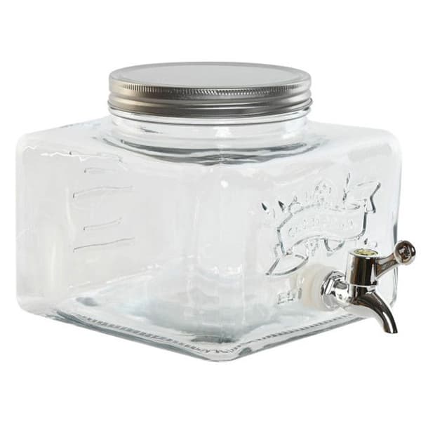 Glasdrinkdispenser 19x25x16cm