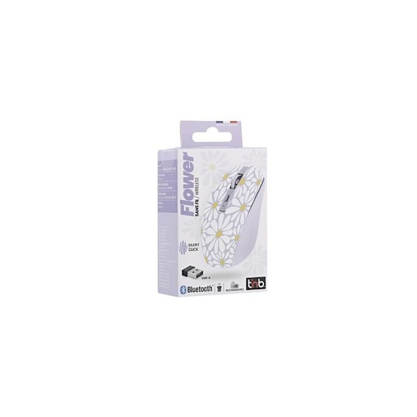 Langaton ladattava Souris Tnb EXCLUSIV FLOWER Bluetooth.