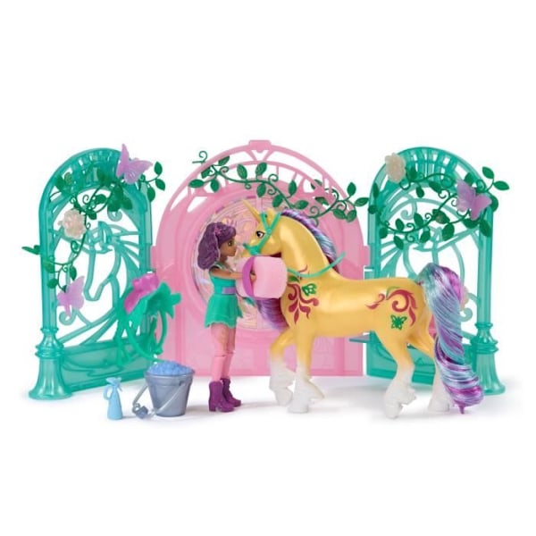 SPIN MASTER LEGE SÆT MINI DUKKEN AVA OG LEAF FARVEAFSLØRING Unicorn Academy Flerfärgad