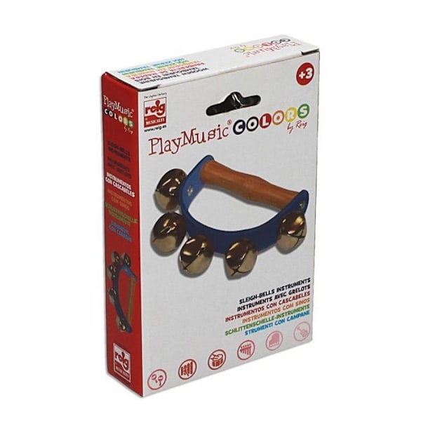 Imiteret musikinstrument Reig - 7046 - Krone med klokker,