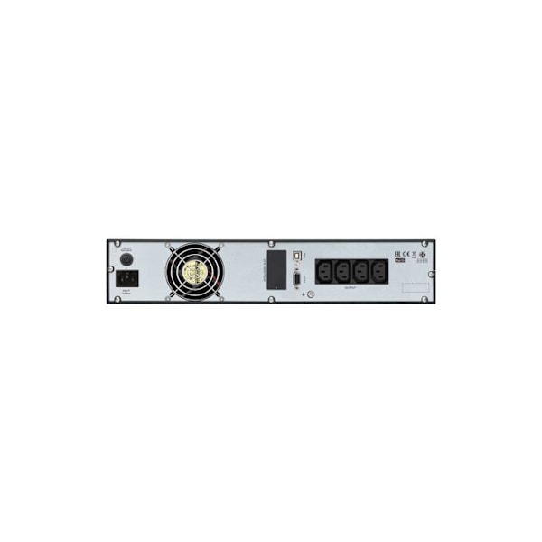 APC SRV2KRIRK keskeytymätön virtalähde (UPS) Kaksoismuunnos (online) 2000 VA 1600 W musta