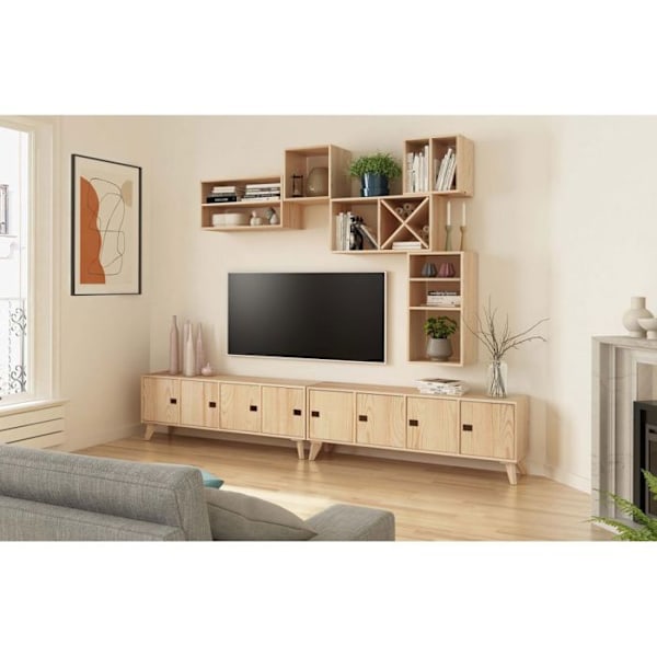 Astigarraga Etagère 3 laatikkoa puusta 105.4cm - dinamic-3