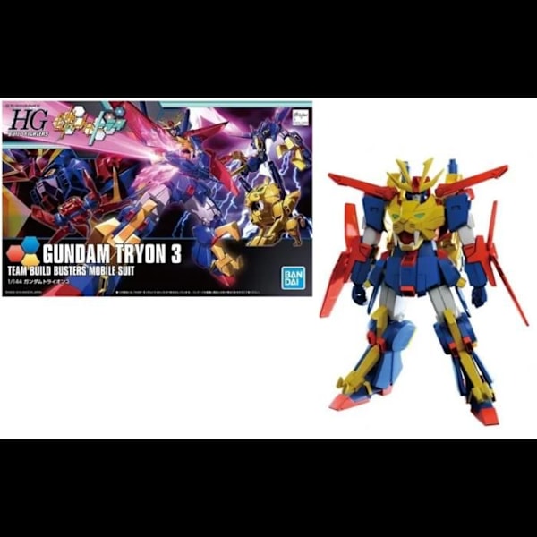 Bandai Hobby - Maquette Gundam - Gundam Tryon 3 HG 1/144 13cm
