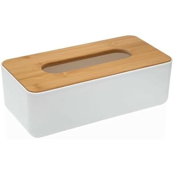 Vævsæske - VERSA - Flerfarvet - 27,6 x 14,6 x 10,1 cm - Hvid - Blandet Flerfärgad